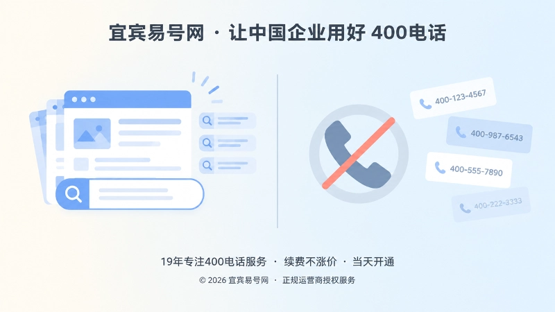 历史内容仍有搜索曝光与联系方式失效的对比示意图